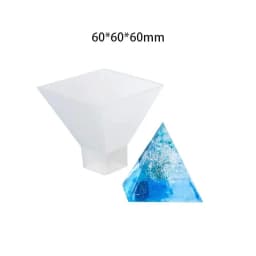 15CM Super Large Pyramid Silicone Resin Mold Craft Jewelry Crystal Making Tools Triangular Pyramid Mold Crystal UV Epoxy