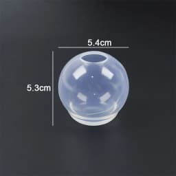 1PC 20-100mm Ball Shape Silicone Mold 3D Planet Ball Epoxy Resin Mould for DIY Crafts Home Decoration Tools