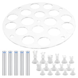Checkerboard Chess Molds 3D Silicone Chess Resin Mold DIY Crafts Handmade Making Molds Family Party And Outdoor Board Games