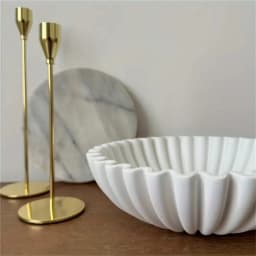 Large/Medium Flower-Shaped Storage Bowl Silicone Mold, Ripple Flower Pot Silicone Mold, Furniture Atmosphere Decoration, Item Storage Bowl Mold
