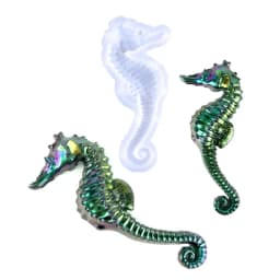 1Pcs Seahorse Keychain Silicone Mold Epoxy Resin Casting Mold DIY Handmade Craft Mold For Creative Jewelry Make Pendant Ornament