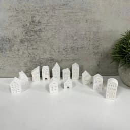 House Shaped Silicone Mold, Reusable DIY Handmade Candlestick Mould For Epoxy Resin Gypsum Tabletop Home Decoration