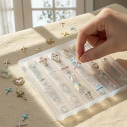 1Pcs New Baroque Nail Art Silicone Mold With Vintage Cross Relief DIY 3D Engraving Tool