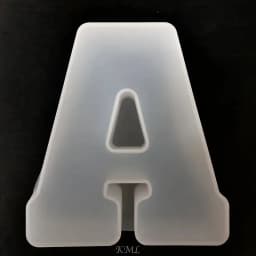 26 English Letter Mold Silicone Capital Letter Mold, Used for DlY Epoxy Resin, Candle, Soap