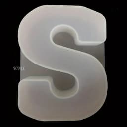26 English Letter Mold Silicone Capital Letter Mold, Used for DlY Epoxy Resin, Candle, Soap