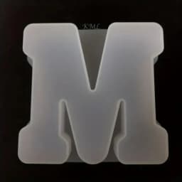 26 English Letter Mold Silicone Capital Letter Mold, Used for DlY Epoxy Resin, Candle, Soap