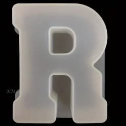 26 English Letter Mold Silicone Capital Letter Mold, Used for DlY Epoxy Resin, Candle, Soap