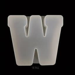 26 English Letter Mold Silicone Capital Letter Mold, Used for DlY Epoxy Resin, Candle, Soap