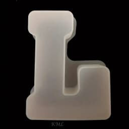 26 English Letter Mold Silicone Capital Letter Mold, Used for DlY Epoxy Resin, Candle, Soap