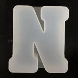 26 English Letter Mold Silicone Capital Letter Mold, Used for DlY Epoxy Resin, Candle, Soap