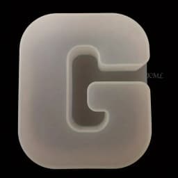 26 English Letter Mold Silicone Capital Letter Mold, Used for DlY Epoxy Resin, Candle, Soap