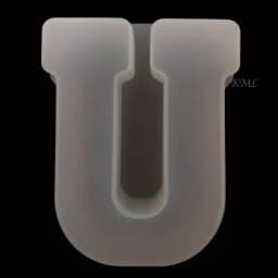 26 English Letter Mold Silicone Capital Letter Mold, Used for DlY Epoxy Resin, Candle, Soap