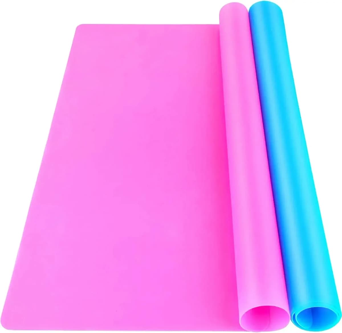 15.7" x 11.7" Large Silicone Sheet for Crafts Jewelry Casting Mold Mat, Nonstick Craft Mat for Epoxy Resin, Paint, Clay