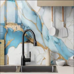 40cm kitchen self-adhesive wallpaper cabinet countertop contact paper PVC waterproof and oil-proof wallpaper wall sticker