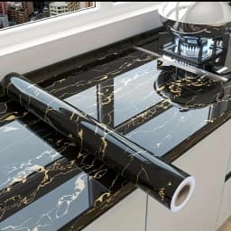 40cm kitchen self-adhesive wallpaper cabinet countertop contact paper PVC waterproof and oil-proof wallpaper wall sticker