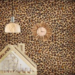 Leopard Print Self-adhesive Wallpaper Home Decoration Stickers Restaurant Living Room Bedroom TV Background Wall PVC Wallpaper