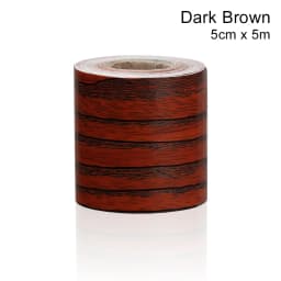 Self-adhesive PVC Wallpaper Waterproof Wood Living Room Skirting Line Vinyl Decals Baseboard Wall Border Corner Stickers
