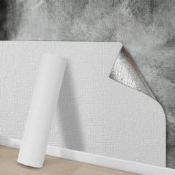 3D Linen Thickened Wallpaper Self-Adhesive PVC Waterproof Wall Sticker Home Decor Living Room Bedroom Bathroom Decoration