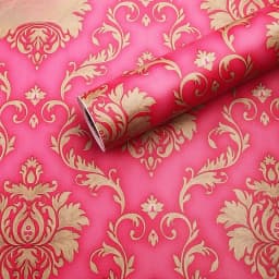Home Decor Retro Floral Wallpaper Renovation of Bedroom and Living Room Decorative Walls