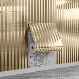 Luxury Peel and Stick Wall Panel Self Adhesive Gold Striped Wallpaper for Living Room Bedroom Accent Wall Home Decor Renovation