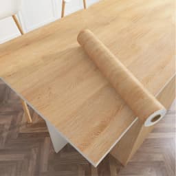 40CM Roll Material Wood Grain Self-adhesive Wallpaper Floor Sticker Background Wall Decoration Bedroom Kitchen Waterproof