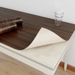 40CM Roll Material Wood Grain Self-adhesive Wallpaper Floor Sticker Background Wall Decoration Bedroom Kitchen Waterproof