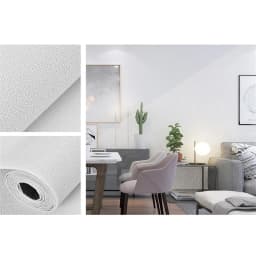 Self Adhesive 3D Panel Linen Wallpaper Foam Soundproof Waterproof 3D Diatom Mud Wall Sticker Modern Simple Bedroom Wallpaper