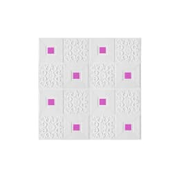 10Pcs 70x70cm Big Size Ceiling Wallpaper 3D Brick Waterproof Wall Stickers Foam Self-Adchive Wall Decoration