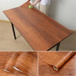 PVC Self Adhesive Waterproof Wallpaper Wall in Roll Furniture Cabinets Vinyl Decorative Film Wood Grain Stickers For Home Decor