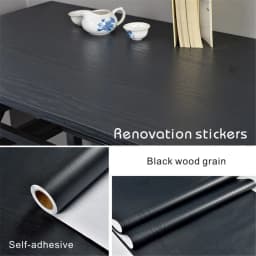 PVC Self Adhesive Waterproof Wallpaper Wall in Roll Furniture Cabinets Vinyl Decorative Film Wood Grain Stickers For Home Decor
