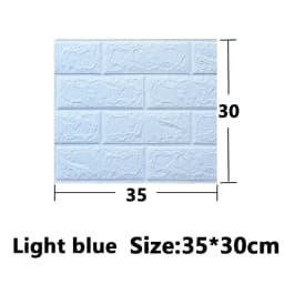 5-30pcs Self-adhesive 35cm*30cm Wallpaper Peel and Stick Wallpaper Decoration for Bedroom Brick Pattern Pvc DIY
