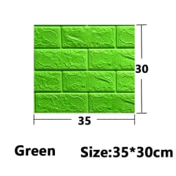 5-30pcs Self-adhesive 35cm*30cm Wallpaper Peel and Stick Wallpaper Decoration for Bedroom Brick Pattern Pvc DIY
