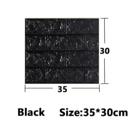 5-30pcs Self-adhesive 35cm*30cm Wallpaper Peel and Stick Wallpaper Decoration for Bedroom Brick Pattern Pvc DIY