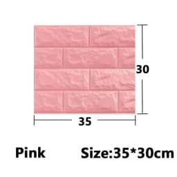 5-30pcs Self-adhesive 35cm*30cm Wallpaper Peel and Stick Wallpaper Decoration for Bedroom Brick Pattern Pvc DIY
