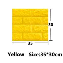 5-30pcs Self-adhesive 35cm*30cm Wallpaper Peel and Stick Wallpaper Decoration for Bedroom Brick Pattern Pvc DIY