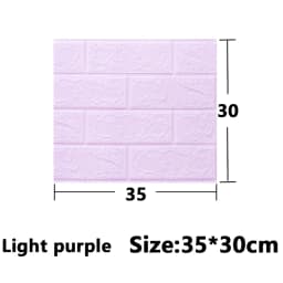 5-30pcs Self-adhesive 35cm*30cm Wallpaper Peel and Stick Wallpaper Decoration for Bedroom Brick Pattern Pvc DIY