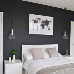 40CM Matte Frosted Black Solid Color Wallpaper Self Adhesive Waterproof Moisture Proof Furniture and Wall Decoration Stickers