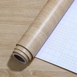 55cm Width Wood Grain PVC Wallpaper for Door Wardrobe Cupboard Table Furniture Waterproof Self Adhesive Stickers Home Decor Film