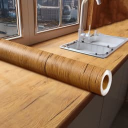 55cm Width Wood Grain PVC Wallpaper for Door Wardrobe Cupboard Table Furniture Waterproof Self Adhesive Stickers Home Decor Film