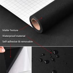 5M Kitchen Oil Proof Wallpaper Waterproof Self-Adhesive Stickers Cabinet Renovation Formaldehyde-free Mould-Proof Wall Decor