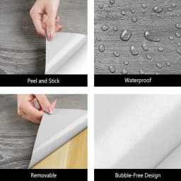 1/2/3/5M Wood Grain PVC Wallpaper for Door Wardrobe Cupboard Table Furniture Waterproof Self Adhesive Stickers Home Decor Film