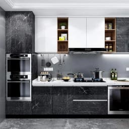 40cm Marble Vinyl Self Adhesive Wallpaper Waterproof Contact Paper PVC Wall Stickers for Kitchen Livingroom Home Decorative Film