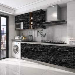40cm Marble Vinyl Self Adhesive Wallpaper Waterproof Contact Paper PVC Wall Stickers for Kitchen Livingroom Home Decorative Film