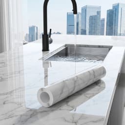 55cm Marble Vinyl Self Adhesive Wallpaper Waterproof Contact Paper PVC Wall Stickers for Kitchen Livingroom Home Decorative Film