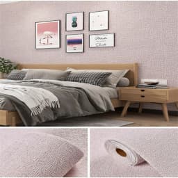 50cmX2.8m/10m Linen Self-adhesive PVC Solid Color 3D Foam Thickened Waterproof Background Wall Home Decor Wallpaper Wall Sticker