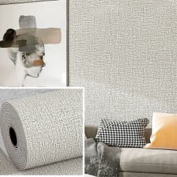 50cmX2.8M/10m Linen 3D Foam Self-adhesive Solid Color PVC Thickened Waterproof Background Wall Renovation Wallpaper Wall Sticker
