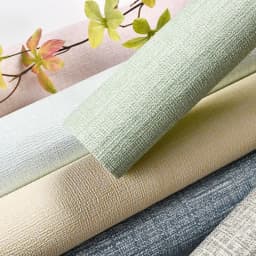 50cmX2.8M/10m Linen 3D Foam Self-adhesive Solid Color PVC Thickened Waterproof Background Wall Renovation Wallpaper Wall Sticker