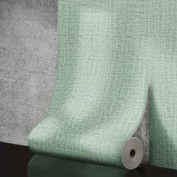 50cmX10m Linen 3D Foam Self-adhesive PVC Solid Color Thickened Waterproof Background Wall Renovation Wallpaper Wall Stickers