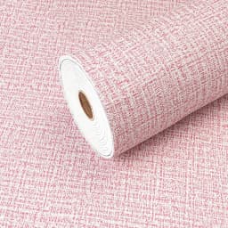 3D Self-Adhesive Linen Wallpaper Continuous Waterproof Wall Stickers Living Room Bedroom Kitchen Cabinet Waterproof Wall Sticker
