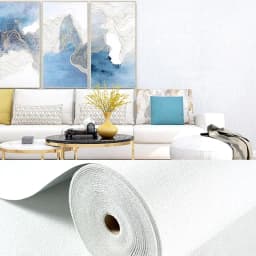3D Self-Adhesive Linen Wallpaper Continuous Waterproof Wall Stickers Living Room Bedroom Kitchen Cabinet Waterproof Wall Sticker
